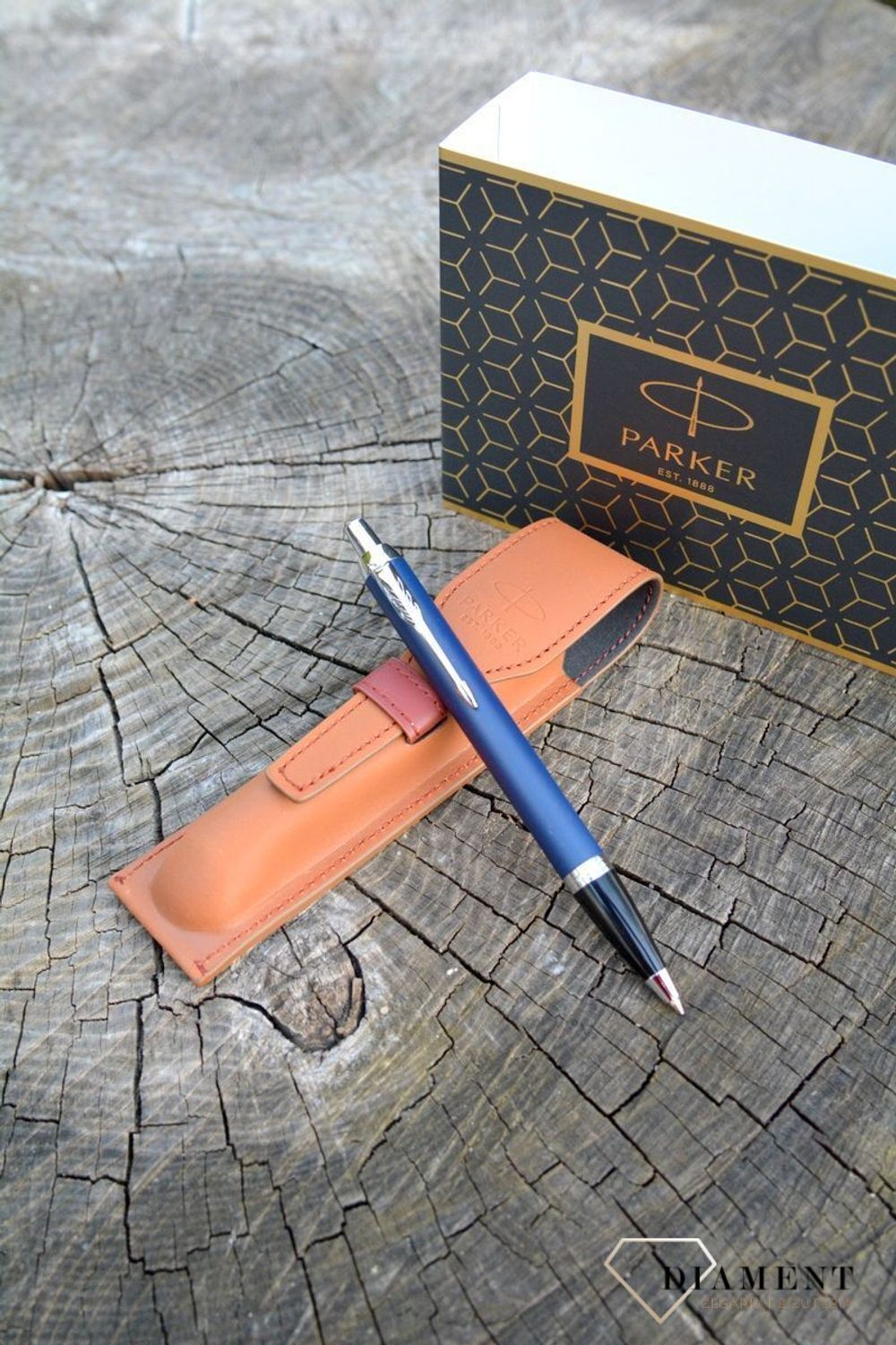 Zestaw prezentowy Parker niebieski długopis z etui gratis Grawer 1931668.  (6).JPG